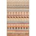 Geometric Gabbeh Kashkoli Oriental Wool Area Rug Hand-knotted Carpet - 3'0" x 5'3"