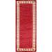 Gabbeh Kashkoli Oriental Runner Rug Hand-knotted Hallway Wool Carpet - 2'8" x 8'1"