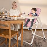 4-in-1 Baby High Chair with 6 Adjustable Heights - 32" x 23" x 42"