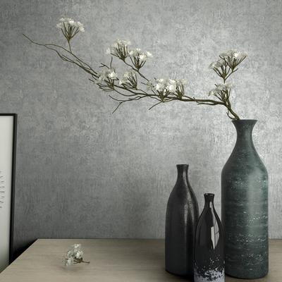 Galerie Wallcoverings Kumano Textured Plaster Effect Vinyl on Non-woven Wallpaper Roll