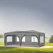 10x20FT Party Tent for Wedding Party, Outdoor Events,and Camping Canopy Pavilion Removable Sidewalls Carry Bags