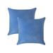 A1HC Pack of 2 Velvet Throw Pillow Insert, Hypoallergenic Down Alternative Fill