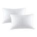 A1HC Pack of 2 Decorative Throw Pillow Insert, Hypoallergenic Down Alternative Fill, White