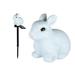 XEOVHV Solar Rabbit Outdoor Garden Light Outdoor Path Solar Powered Rabbit Stake Lights for Walkway Yard Lawn Landscape Lighting - Rabbit