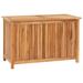 Patio Storage Box 35.4 x19.7 x22.8 Solid Teak Wood