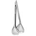 perfk Kitchen Serving Tongs Stainless Steel Serving Tongs for Cooking Grilling BBQ