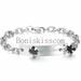 only love Â¡Â± Promise Jigsaw Puzzle Stainless Steel Mens Womens Chain Bracelet