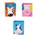 3Pcs Pen Holders Desktop Cartoon Pen Holders Adornment Pen Storage Containers