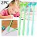 HANXIULIN 2PC Simulation Cactus Gel Pen Cute Cartoon Learning Stationery Water Based Pen Black Needle Tube Office Pen 10Ml Tool Product