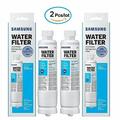2 Pack DA29-00020B / HAF-CIN/EXP Refrigerator Water Filter Replacement Fits Side-By-Side French-Door Refrigerators.
