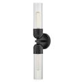 Hinkley Lighting 50912 Soren 2 Light 24 Tall Wall Sconce - Black