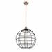 Innovations Lighting 516-1S-18-16 Lake Placid Pendant Lake Placid 16 Wide Cage Pendant -