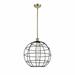 Innovations Lighting 516-1S-18-16 Lake Placid Pendant Lake Placid 16 Wide Cage Pendant -