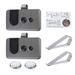 GÂ·PEH 2Pack For Craftsman Garage Door Opener 3 button Remote 390MHz Frequency