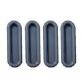 Clearance! Nomeni Cabinet Handles 4Pc Punch Sliding Door Self Adhesive Handle Window Glass Door Kitchen Door Cover Door Sliding Door Handle Double Sided Adhesive Paste Tools Gray