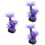 3 Pc Plant Artifact Coral Fish Bowl Decorations Fish Tank Faux Coral Christmas Decorations Manmade Coralline