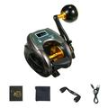 EXBERT Baitcasting Reel Brake Baitcaster Reel 1 Ratio Brake Display Speed 6.4 Speed 6.4 1 Reel 9+1BB Reel Fiber Reel 9+1BB Reel Display Carbon Fiber Reel Hand USB Re able Re able Carbon