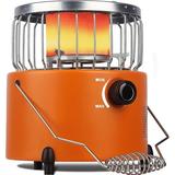 Propane Heater Indoor & Outdoor 2 in 1 Propane Heater & Stove Pro Camping Gas Stove Camp Heater for Indoor Heating (9 000 BTU)