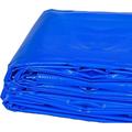 Heavy Duty Tarp 100% Waterproof 12Mil Thick PVC Vinyl Tent Tarp For Camping Multi-Purpose Thick ive Cover Weather Proof Heavy Duty UV Resistant 20 Feet X 30 Feet Blue