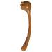 Massage Hammer 1Pc Versatile Silicone Fitness Massage Hammer Practical Spiny Ball Rod Neck Shoulder Back Massage Hammer (Brown)