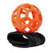 AMLESO Golf Swing Trainer Golf Swing Golf Alignment Practice Tool Wrist Band Golf Ball for Men Women Adult Accessories Orange