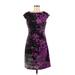 Wisp Casual Dress - Sheath: Purple Dresses - Women's Size 8