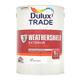 Dulux Trade Weathershield - Weathershield Exterior High Gloss Pure Brilliant White 5L