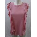 Ted Baker Jersey Top Pink Size: M