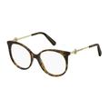 Marc Jacobs MARC 656 086 Women's Eyeglasses Tortoiseshell Size 53 (Frame Only) - Blue Light Block Available