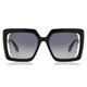 Just Cavalli SJC027 0700 Women's Sunglasses Black Size 53