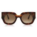 Victoria Beckham VB606S 215 Women's Sunglasses Tortoiseshell Size 49