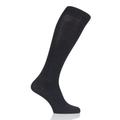 1 Pair Black Ultra Energising Cotton Compression Socks Men's 5.5-6.5 Mens (36-40cm Calf Width) - Falke