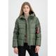 Winterjacke ALPHA INDUSTRIES "ALPHA Women - Parka & Winter Jackets" Gr. XL, grün (sage, green) Damen Jacken Winterjacken