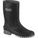 SAFETY& MORE Gummistiefel "Mega" Schuhe Gr. 38, schwarz (schwarz, grau) Gummistiefel