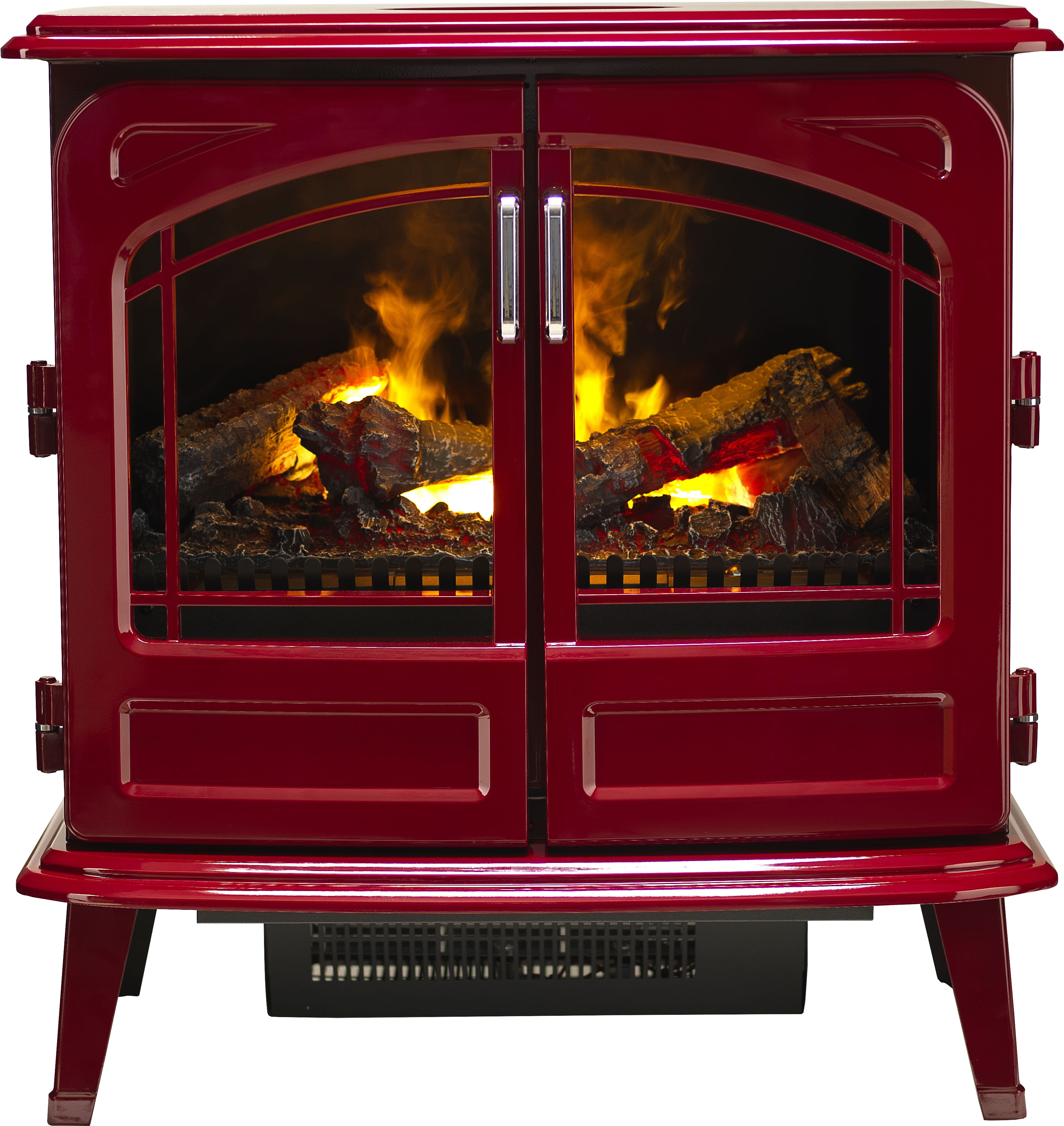 Elektrokamin DIMPLEX "Grand Rouge", rot, B:62cm H:66cm T:39cm, Elektrokaminöfen, einfach an eine Standardsteckdose anschließen für sofortige Atmosphäre