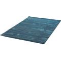Teppich DEKOWE "Blanche" Teppiche Gr. B/L: 80 cm x 150 cm, 20 mm, 1 St., blau (türkis) Esszimmerteppiche