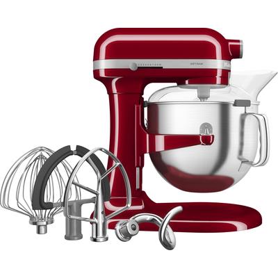 KITCHENAID Küchenmaschine "5KSM70SHXEER", rot (reich rot), B:28,7cm H:41,9cm T:37,15cm, Küchenmaschinen