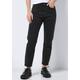 Straight-Jeans NOISY MAY "NMMONI HW STRAIGHT ANK BLACK JEANS NOOS" Gr. 26, Länge 32, schwarz (black denim) Damen Jeans Gerade