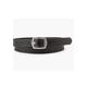 Ledergürtel LEVI'S "WOMEN'S LUX LEATHER BELT" Gr. 70, schwarz (regular black) Damen Gürtel Ledergürtel