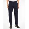 Chinohose TOMMY HILFIGER "Chino Denton 1985 PIMA CO", Herren, Gr. 33, Länge 34, blau, Obermaterial: 96% Baumwolle, 4% Elasthan, casual, normal, Hosen