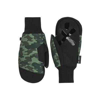 Fäustlinge BULA, Herren, Gr. S, grün, 100% Polyester, Handschuhe, mit tollem Military-Muster Image