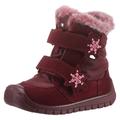 Snowboots ELEFANTEN "Winterstiefel SOXX SUSTAR - WMS: Mittel" Gr. 22, rot (burgund) Kinder Schuhe Lauflernschuhe