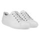 Sneaker ECCO "Soft 2.0" Gr. 37, silberfarben (weiß, silberfarben) Damen Schuhe Sneaker