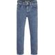 Regular-fit-Jeans CALVIN KLEIN JEANS "DAD ESSENTIAL BLUE" Gr. 8 (128), N-Gr, blau (essential blue) Jungen Jeans