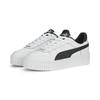 Sneaker PUMA "CARINA STREET", Gr. 36, schwarz-weiß (puma weiß, puma schwarz, puma silber), Leder, Synthetik, unifarben, sportlich, Schuhe