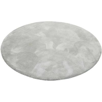 Hochflor-Teppich ESPRIT "Relaxx ESP-4150", grau (hellgrau), H:25mm Ø:200cm, Kunstfaser, Teppiche, Wohnzimmer, sehr große Farbauswahl, weicher dichter Hochflor Image