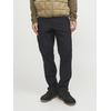 Chinos JACK & JONES "JPSTMARCO JJFURY ANA", Herren, Gr. 32, Länge 32, schwarz (tap shoe), Web, Obermaterial: 98% Baumwolle, 2% Elasthan, unifarben, modisch, slim fit normal, Hosen