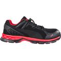 PUMA SAFETY Sicherheitsschuh "FUSE MOTION 2.0 RED LOW S1P ESD HRO SRC" Schuhe Gr. 46, schwarz (schwarz, rot) Sicherheitsschuhe