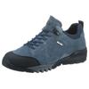 Schnürschuh WALDLÄUFER "H-AMIATA", Damen, Gr. 5 (38), blau (jeansblau), Veloursleder, Textil, Gummi, sportlich, Schuhe, Freizeitschuh, Halbschuh, Outdoorschuh mit TEX-Ausstattung, H-Weite