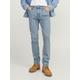 Regular-fit-Jeans JACK & JONES "CLARK EVAN" Gr. 31, Länge 30, blau (blue denim) Herren Jeans Regular Fit